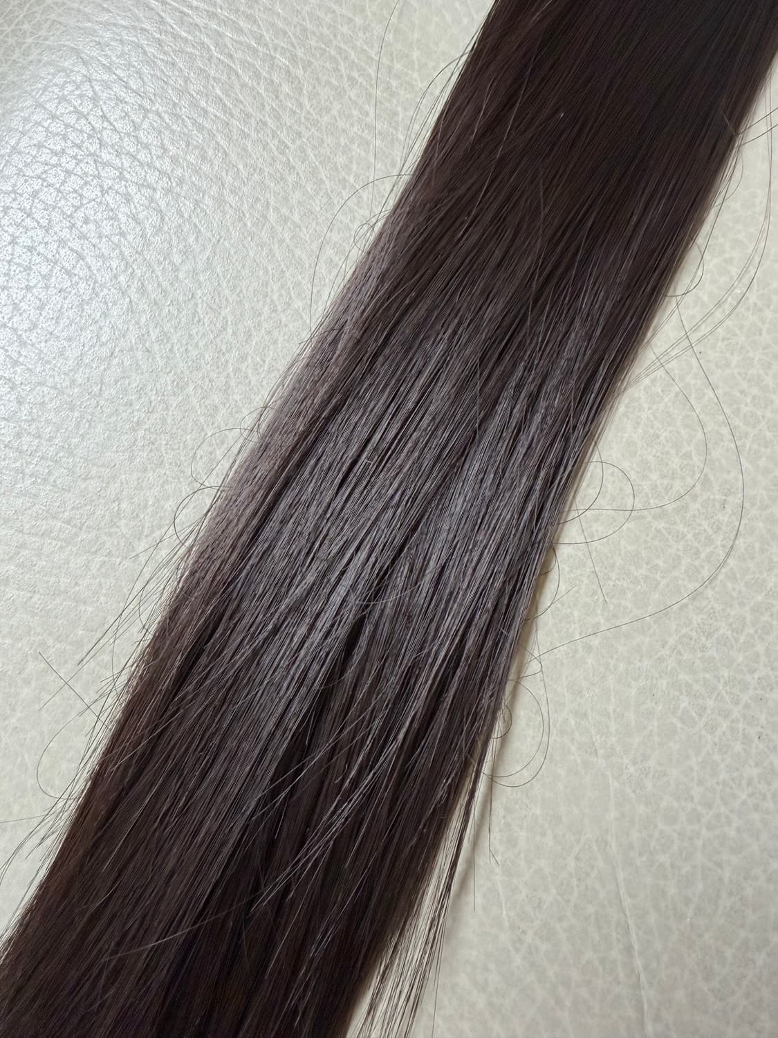 포니테일 가발 생머리 집게형 상품이미지2