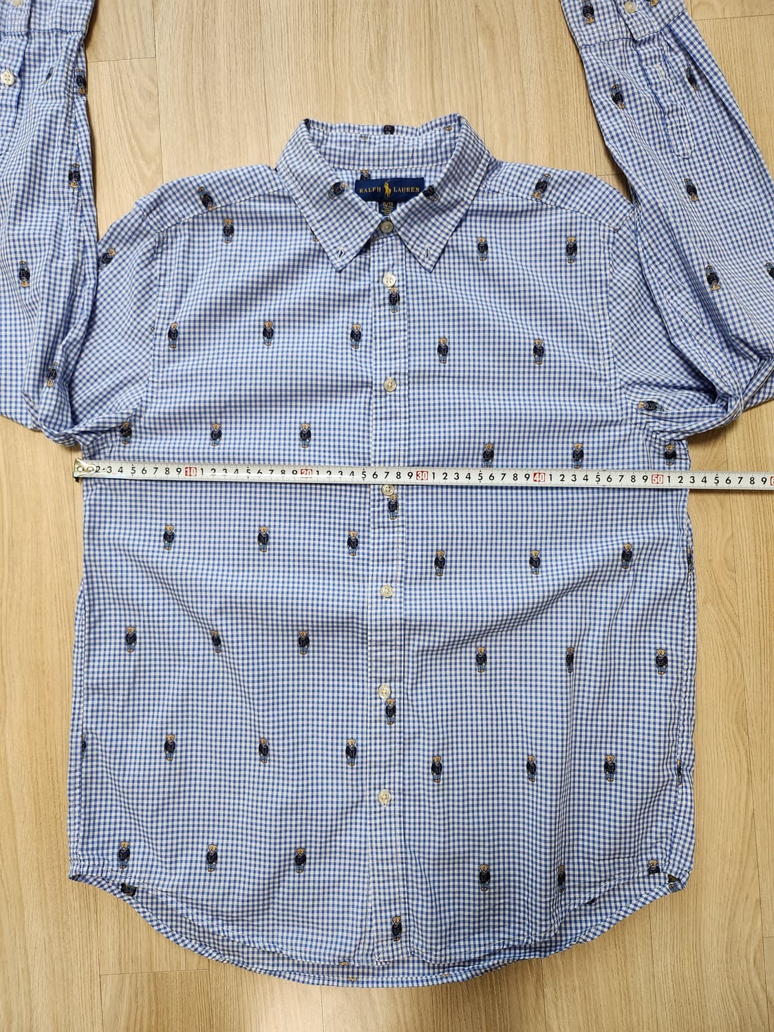 폴로랄프로렌 곰돌자수셔츠(XL18-20  상품이미지5