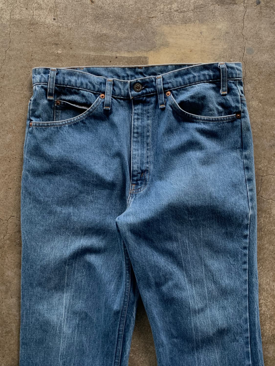 80s 리바이스 517 오렌지탭 데님팬츠 34X32 상품이미지3