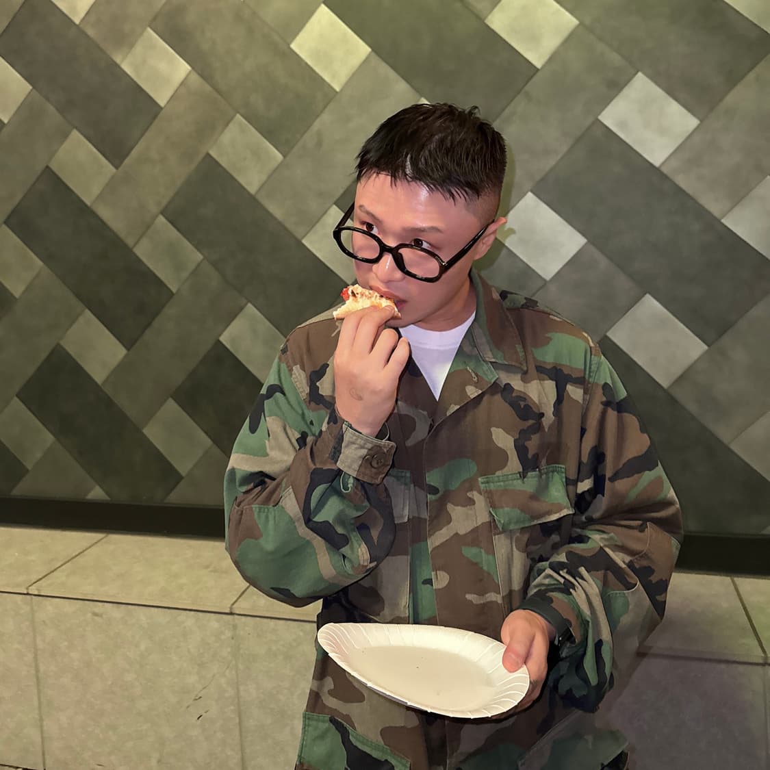 US Army 우드랜드 카모 셔츠 (L)   상품이미지1