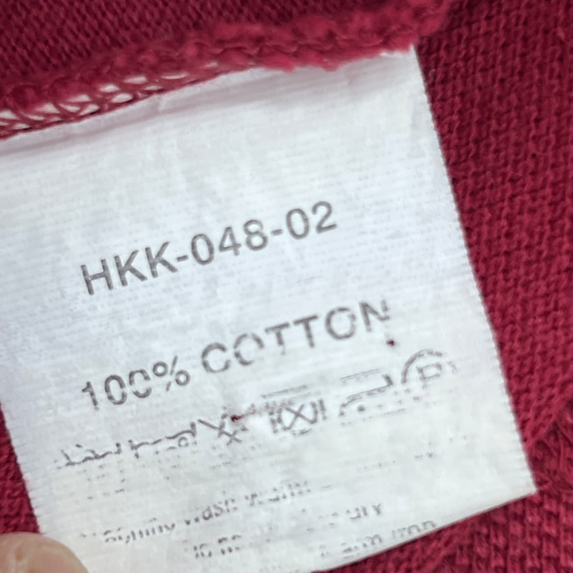 버버리 빈티지 레드 노바 체크 반팔 폴로 셔츠 M 상품이미지7