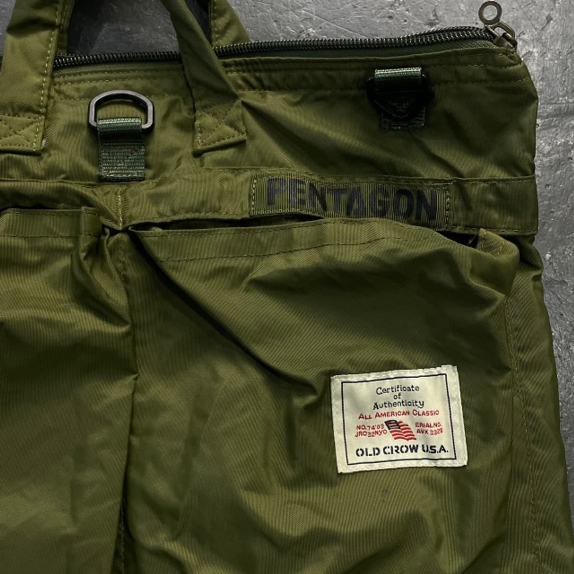 펜타곤 올드 크로우 YSA 헬멧 백 상품이미지2