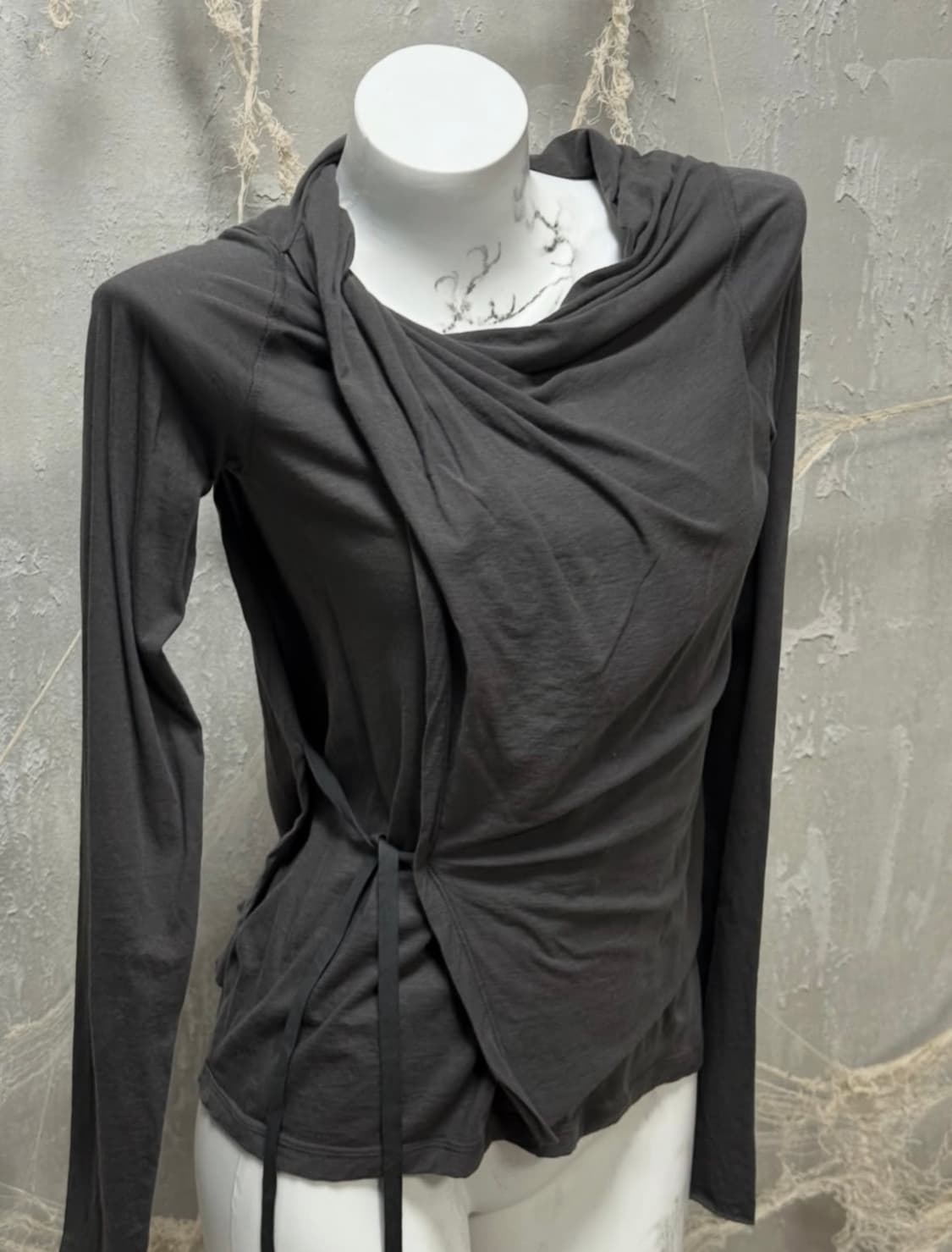 Kang-11-beck Rope Detail Drape sleeve 상품이미지4