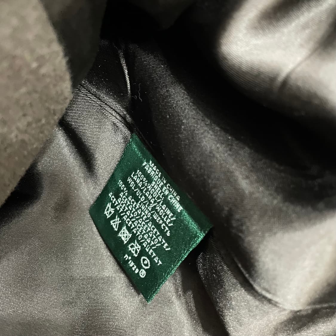 여성 폴로 랄프로렌 브라운 피코트 상품이미지3