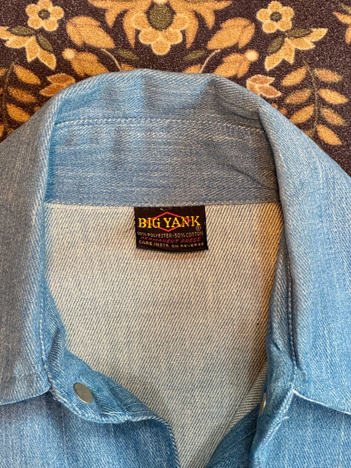 70s 빅양크 스타프레스트 셔츠자켓 상품이미지3