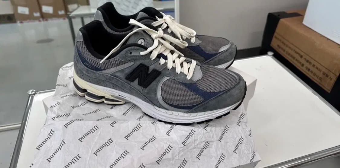 새상품급 뉴발란스 2002 JJJJound 290 스톰블루 상품이미지2