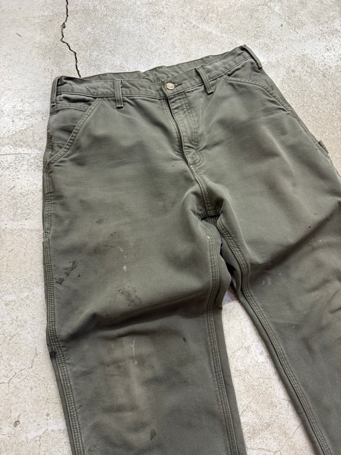 칼하트 B111 MOS  플란넬 라이닝 싱글니 상품이미지3