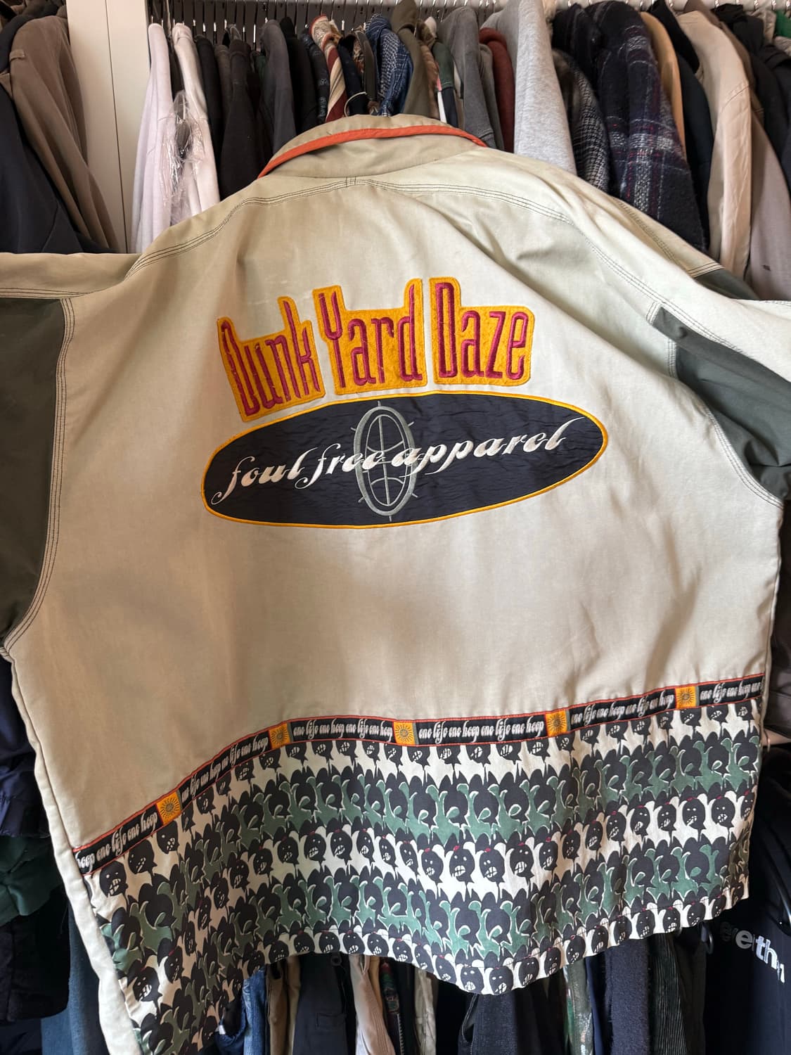 90S 나이키 덩크야드 데이즈 sun faded자켓 국내판X 상품이미지1