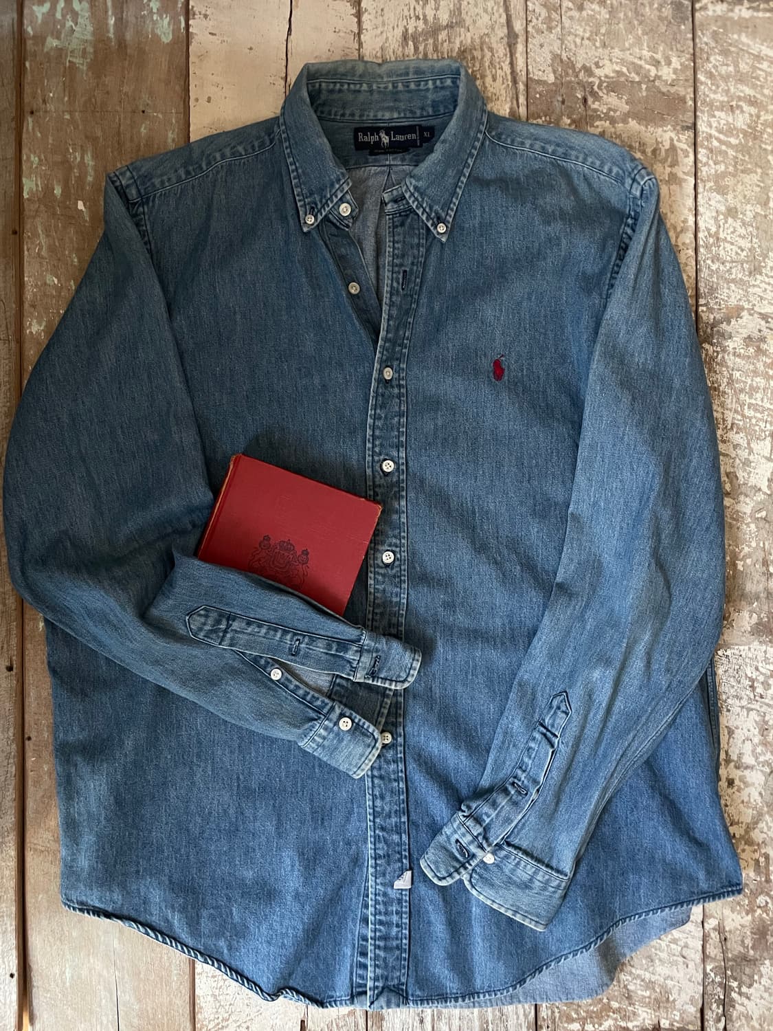 Polo Ralph Lauren Button-Down Denim Shir 상품이미지2