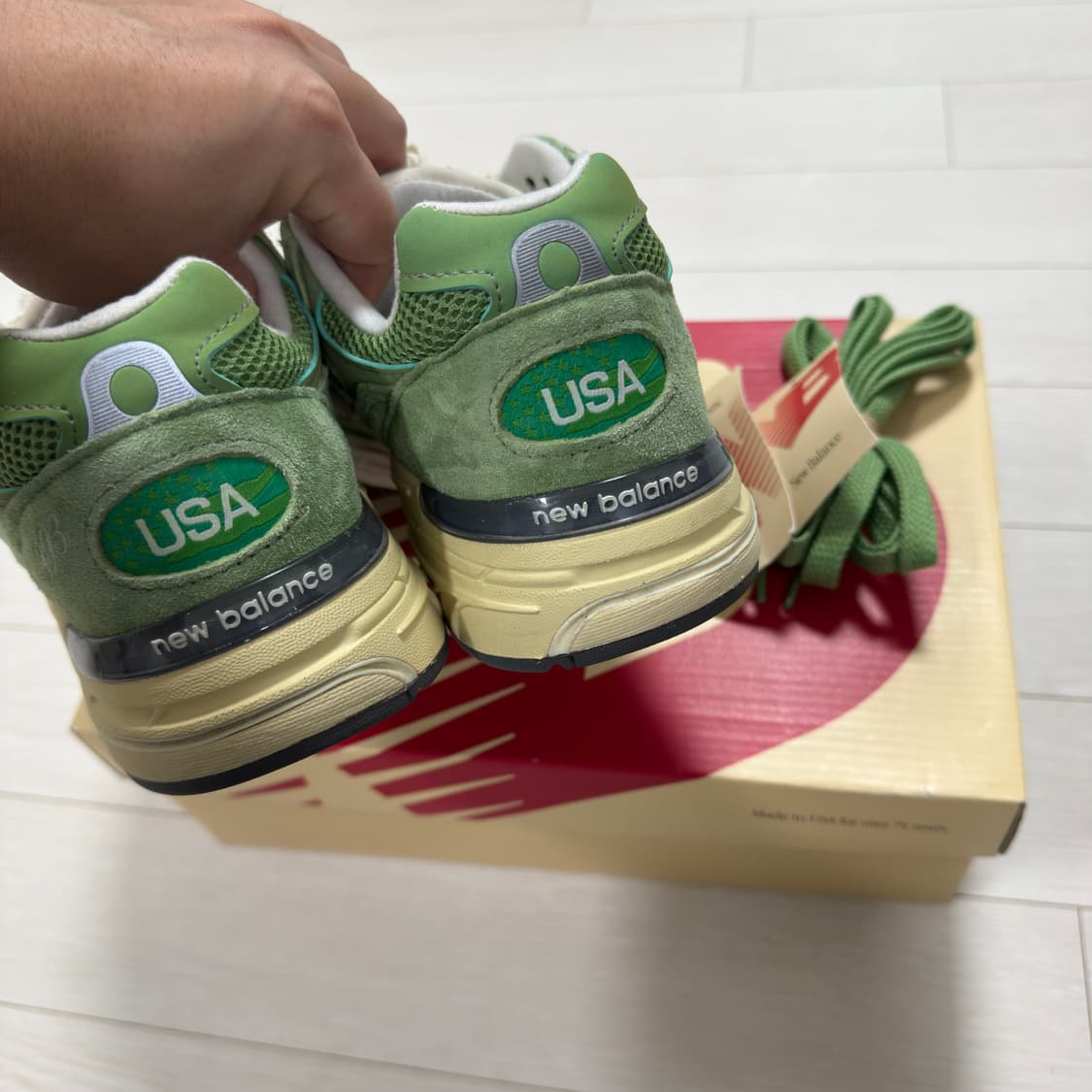 뉴발란스 993 차이브 씨솔트 260사이즈 상품이미지2