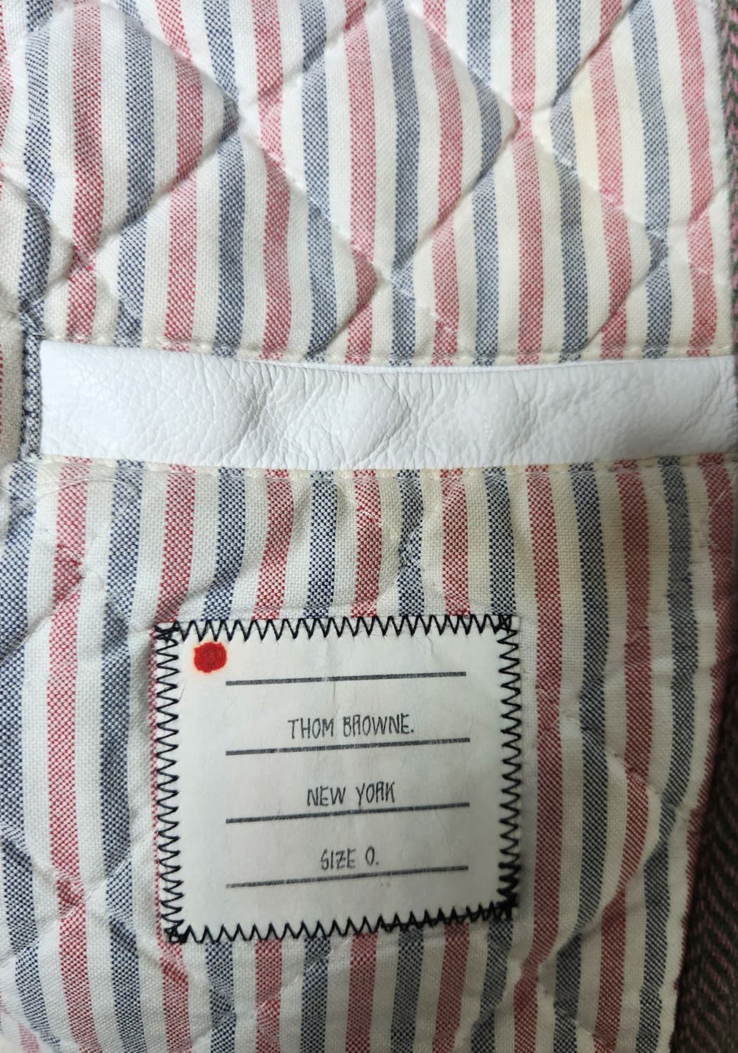 톰브라운 바시티자켓 XS (90-95) 상품이미지6