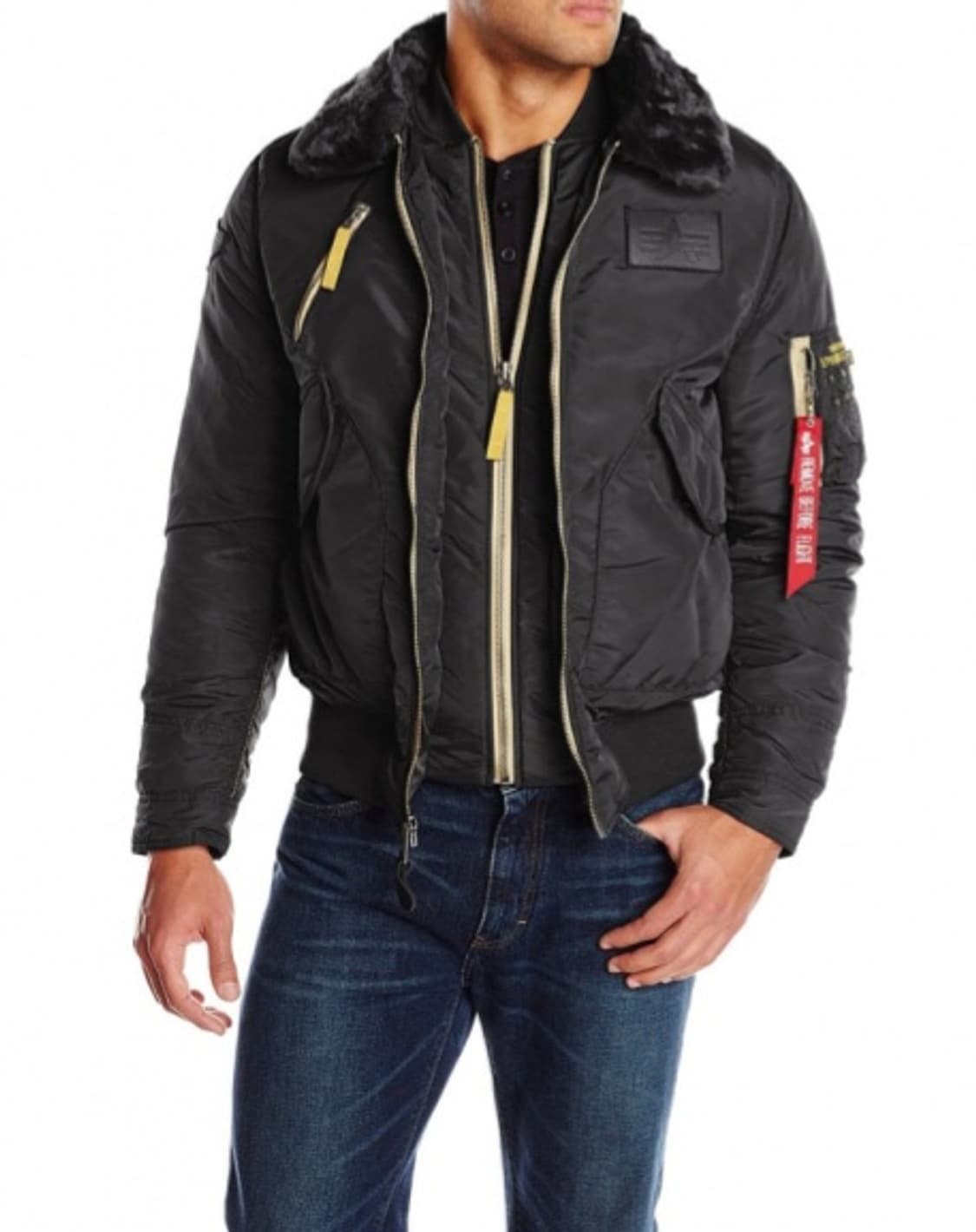 희귀 알파인더스트리 ma-1 b15  항공봄버점퍼 상품이미지10