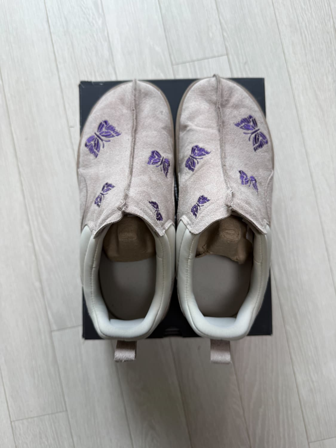 리복 니들스 비트닉 목 모던 베이지 익스트림 퍼플 상품이미지4