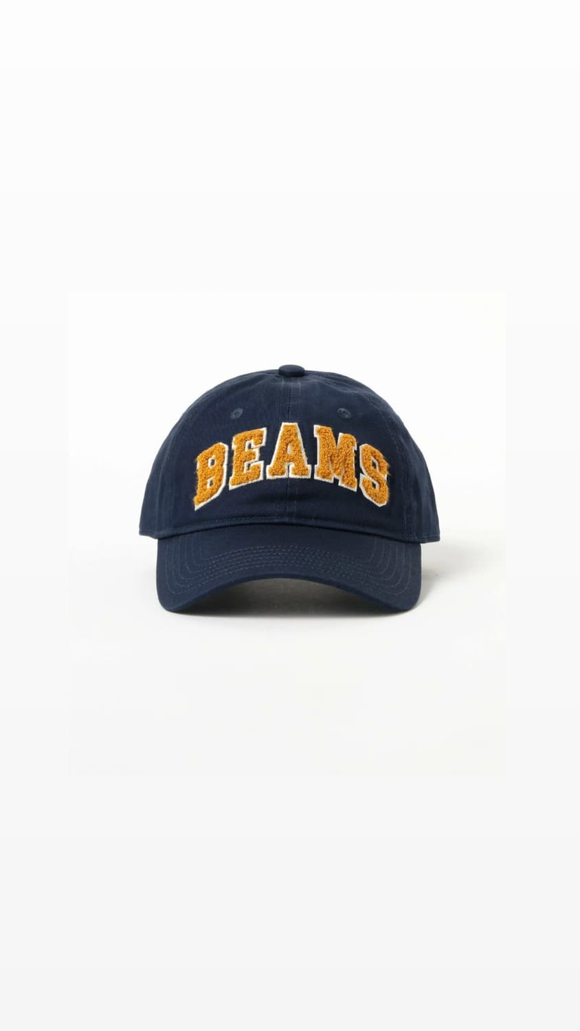 BEAMS 빔즈 로고 베이직 볼캡 상품이미지1