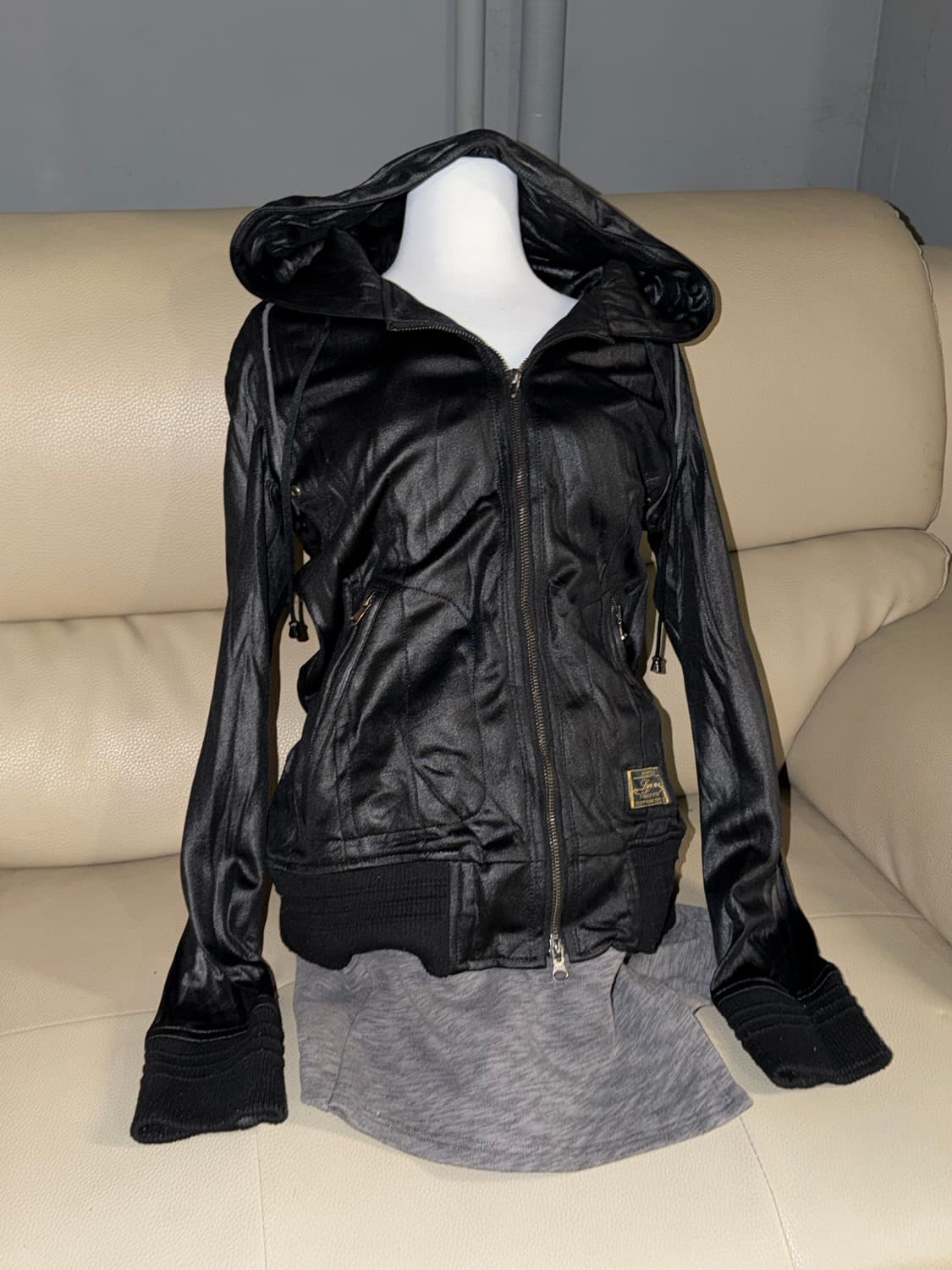 luv maison coating hood zip-up 상품이미지1