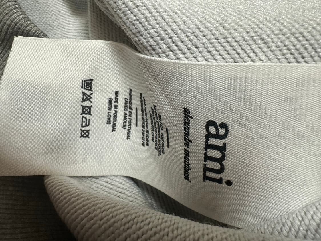 아미 파리스 후드티 그레이 AMI PARIS 상품이미지8