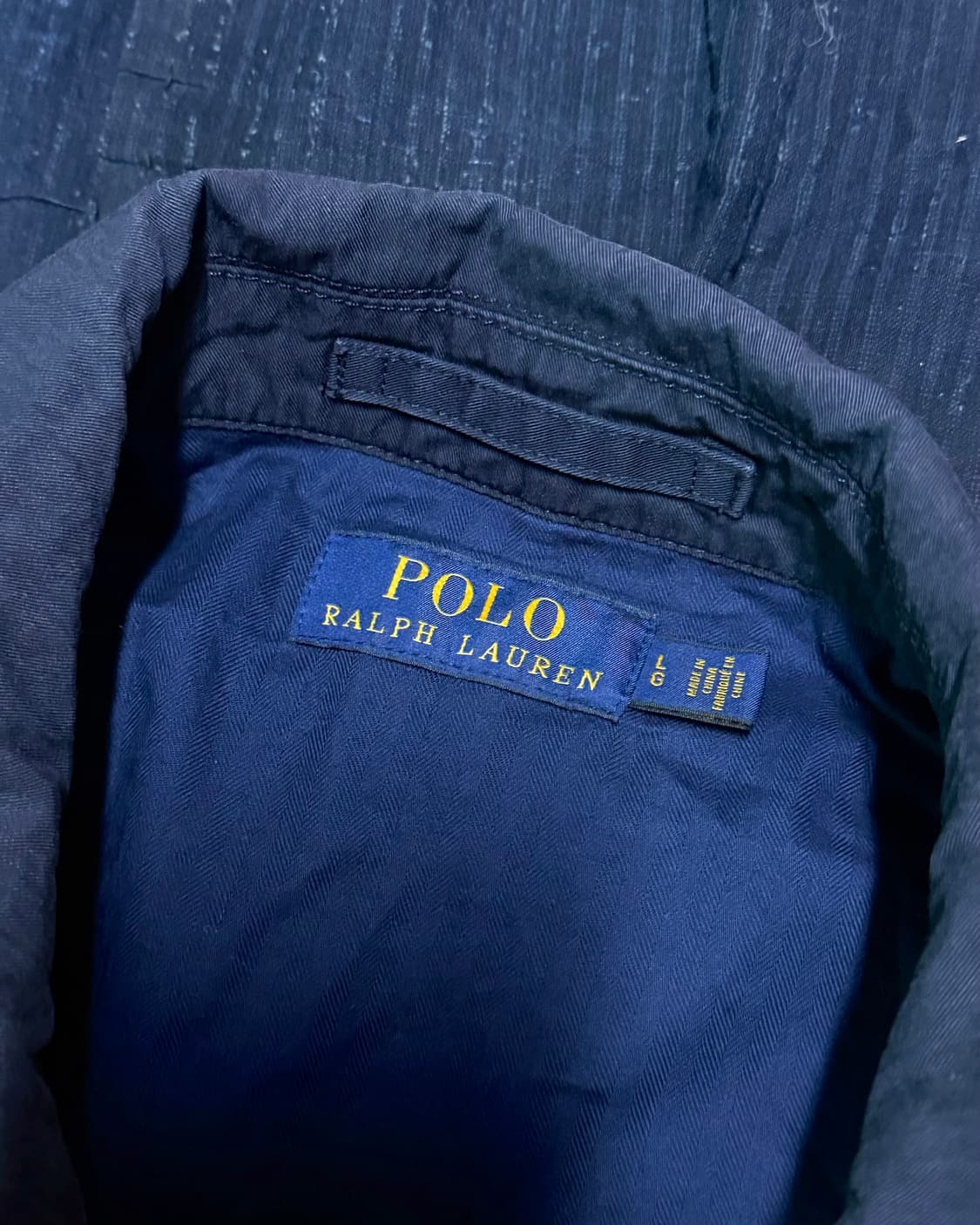 폴로 랄프로렌 트윌 코튼 유틸리티 코트 L 상품이미지5