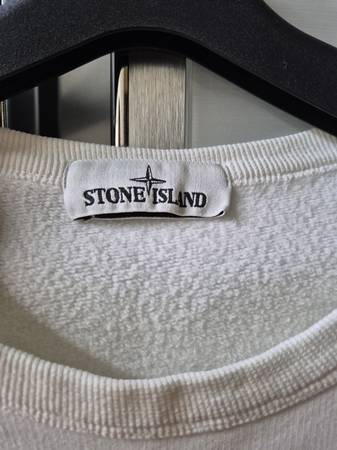 스톤아일랜드 코튼 와펜 패치 자수 맨투맨 상품이미지5