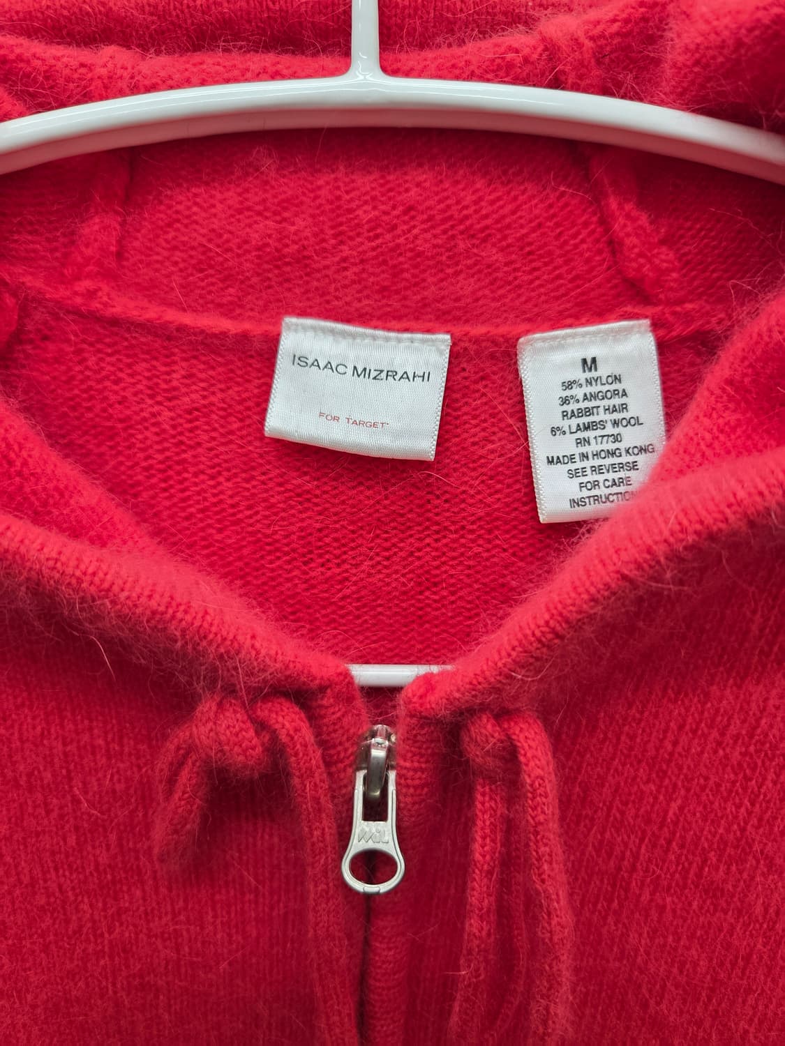 아이작 미즈라히 앙고라 램스울 후드 가디건 상품이미지3