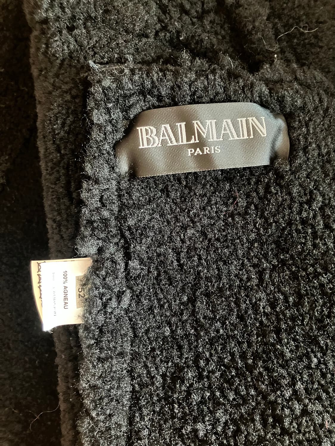 발망 무스탕 자켓 상품이미지5