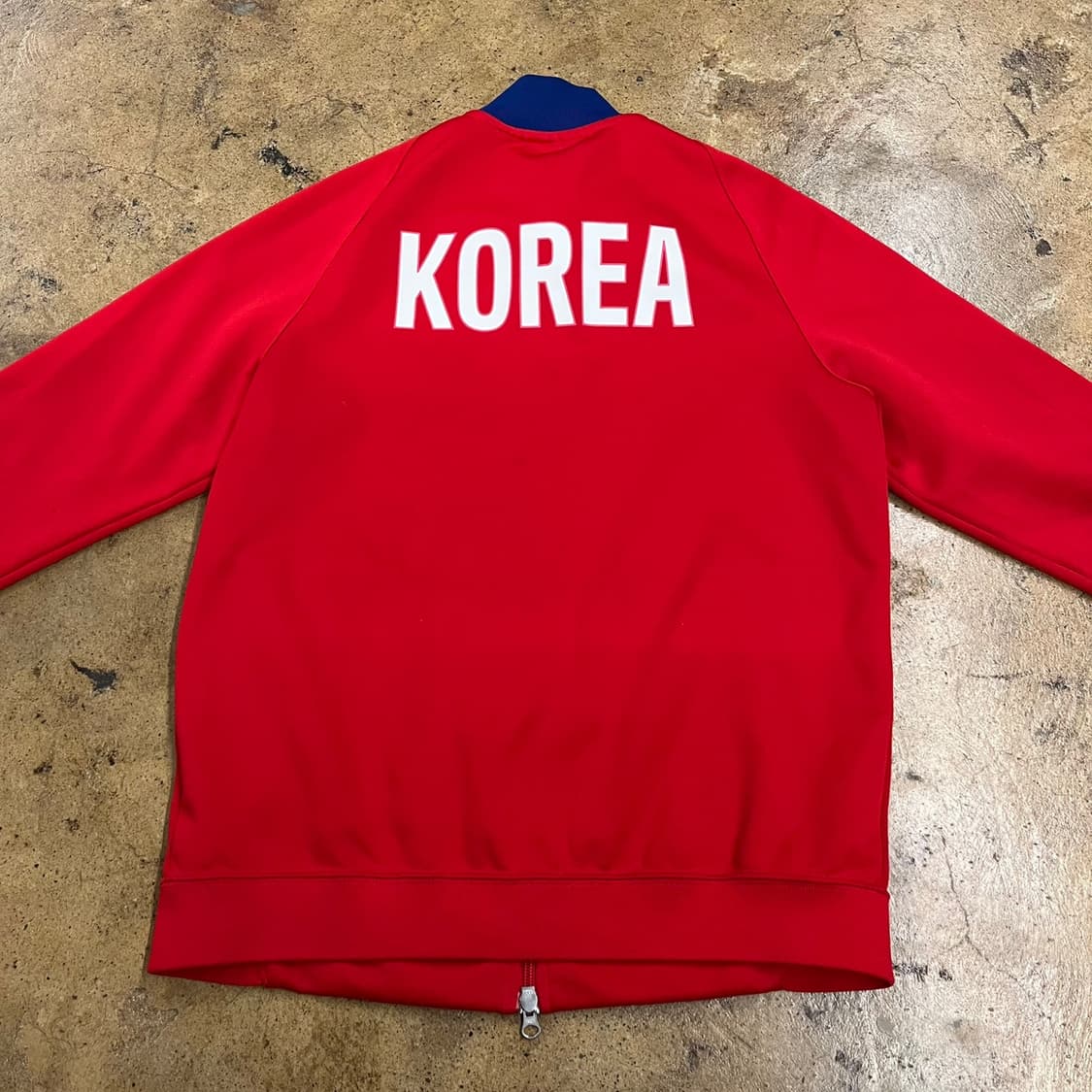 [정품/L] 나이키 대한민국 축구 국가대표팀 트랙탑 레드 b10 상품이미지4