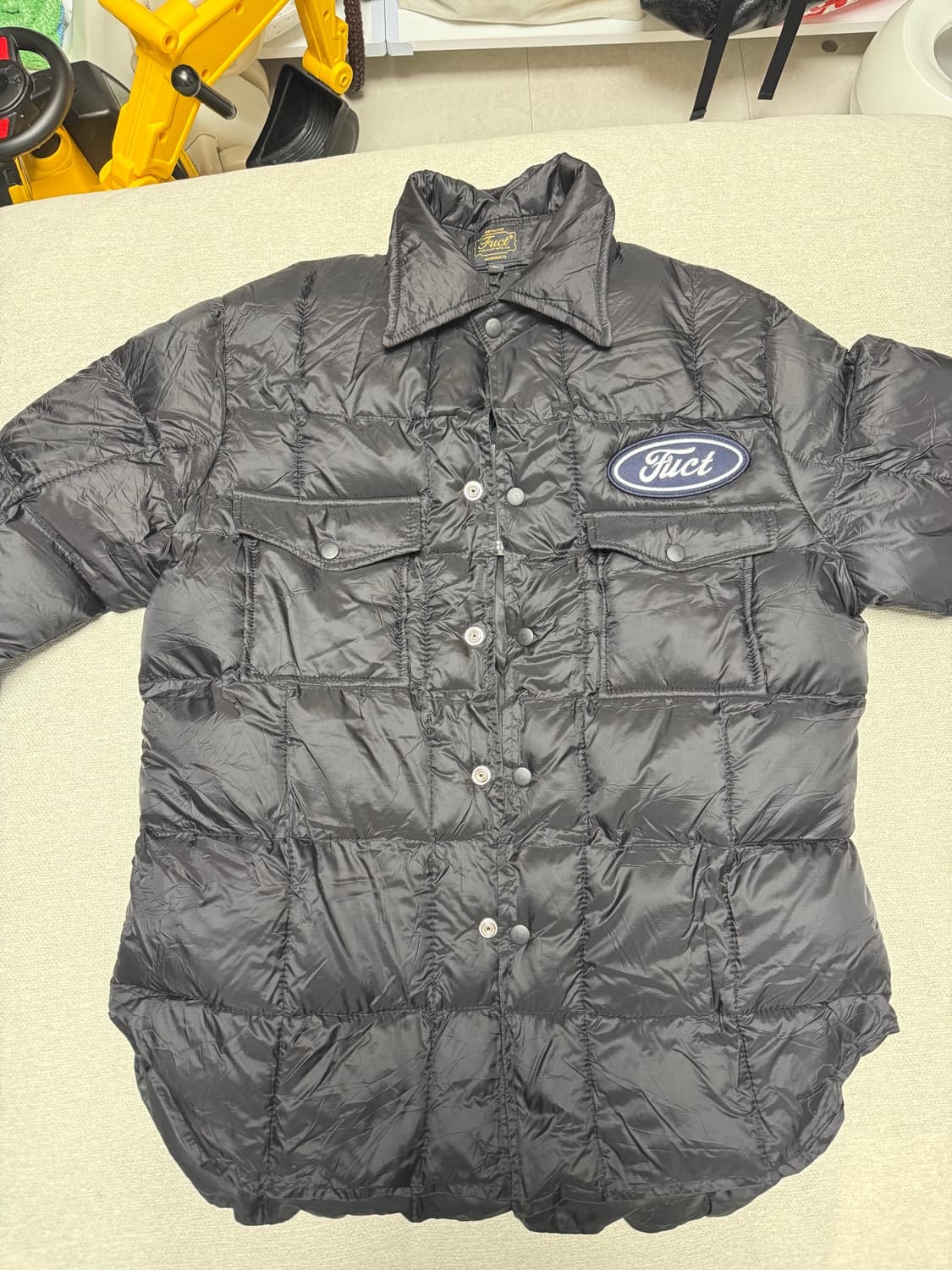 Oval Parody Lightweight Puffer Shirt 상품이미지2