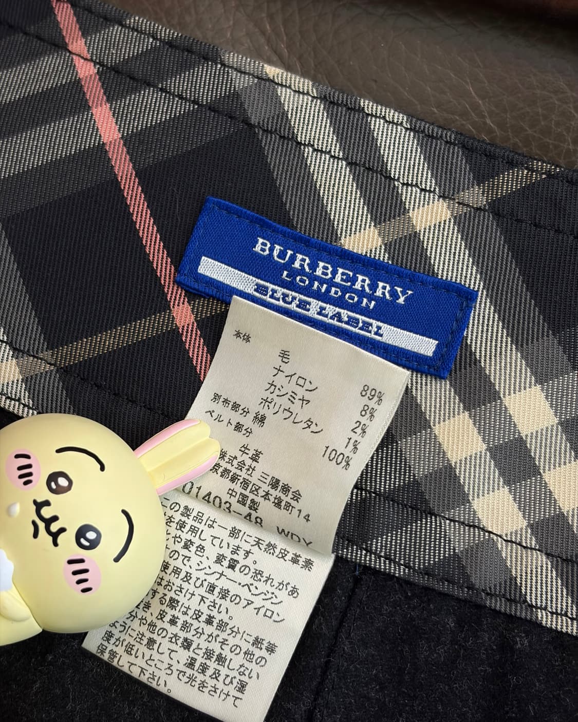 BURBERRY BLUE LABEL pleated wool skirt 상품이미지6