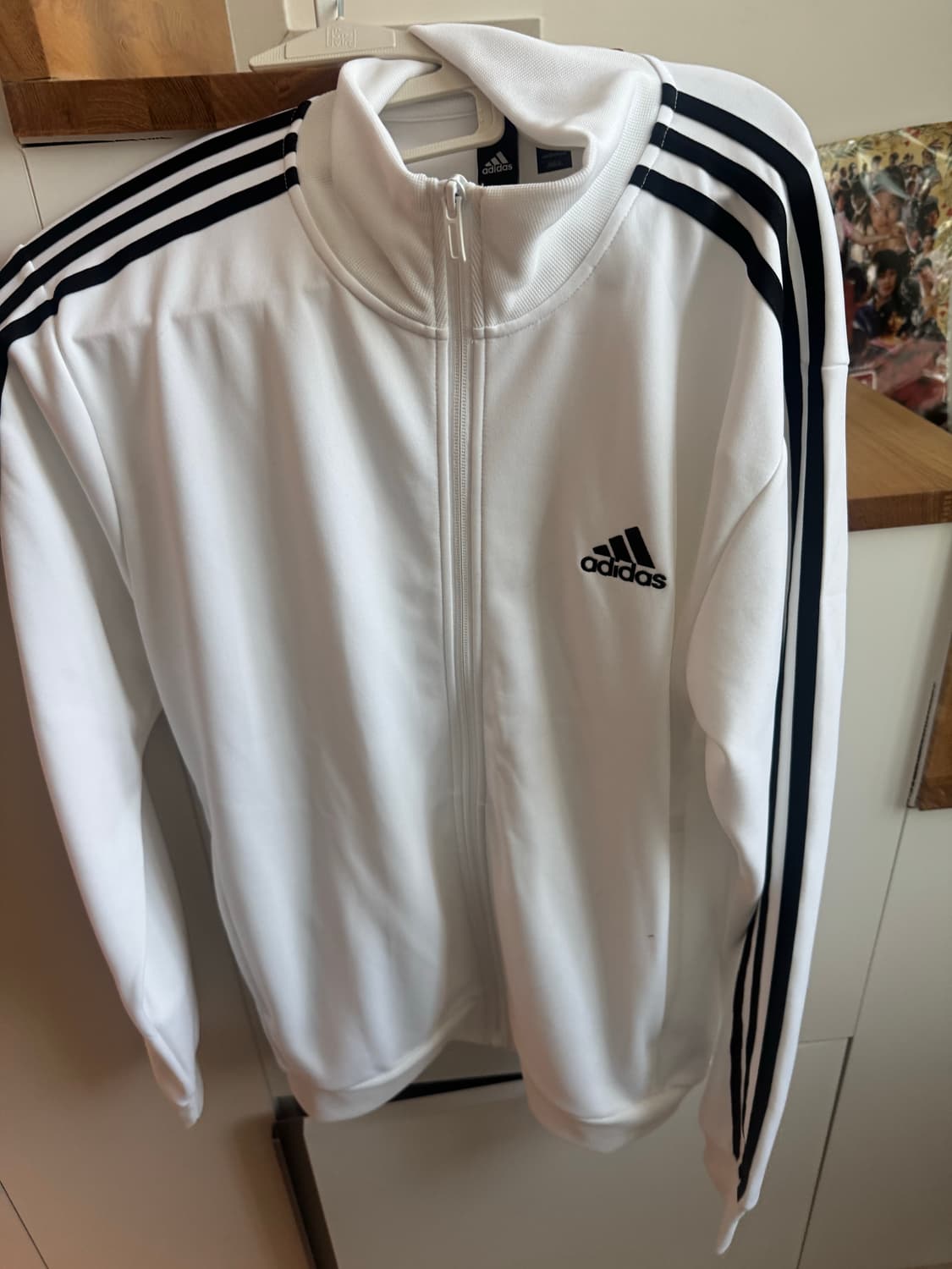 아디다스 져지 화이트 M 상품이미지1