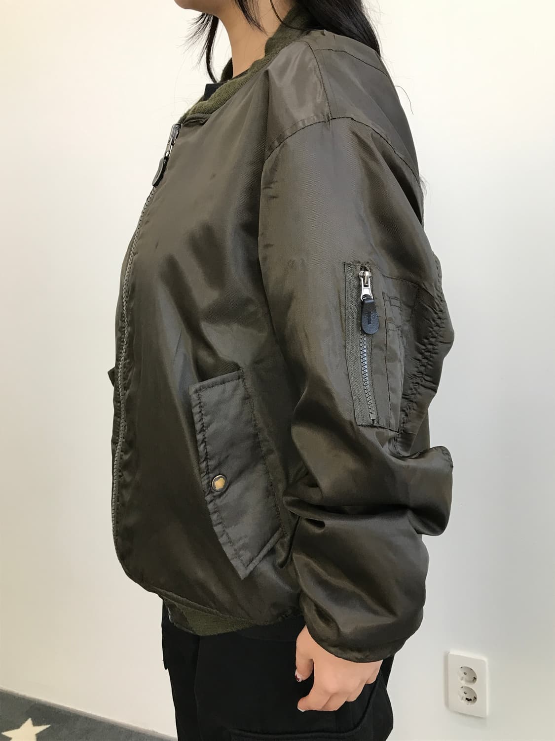 Military Function MA-1 Bomber Jacket 상품이미지3