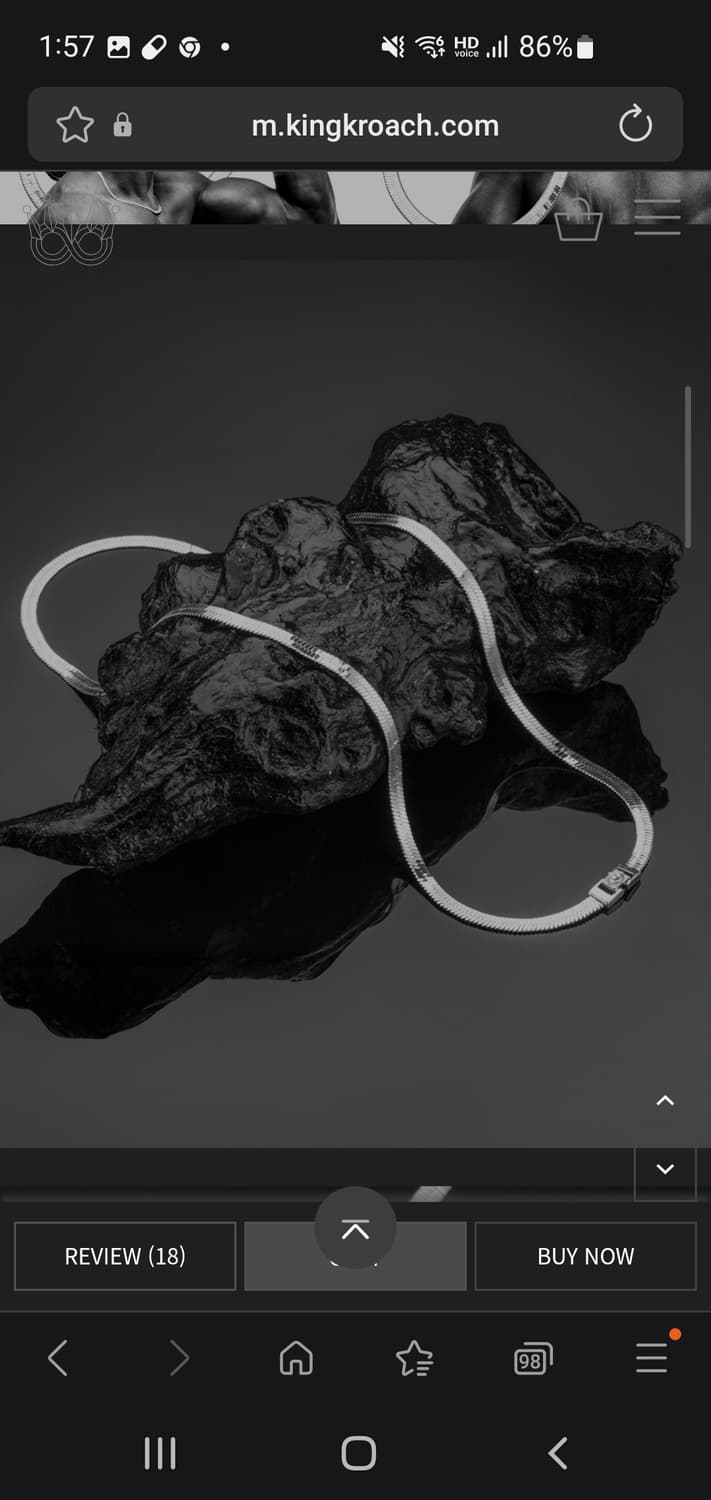 킹크로치 체인&팔찌 일괄 상품이미지7