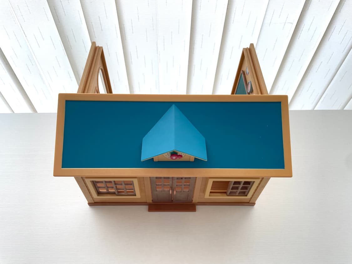 희귀 실바니안 올드 숲속의 학교 통나무 세트 상품이미지4