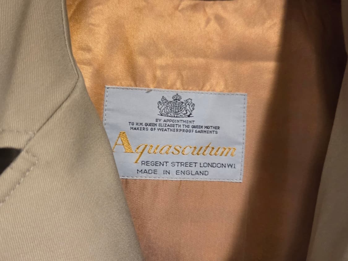 아쿠아스큐텀 래글런코트  상품이미지5