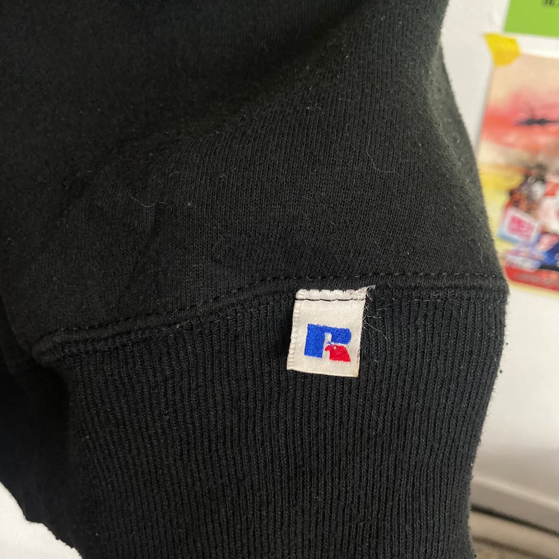 90‘s 러셀 블랙 스웻셔츠(Made in USA) 상품이미지3