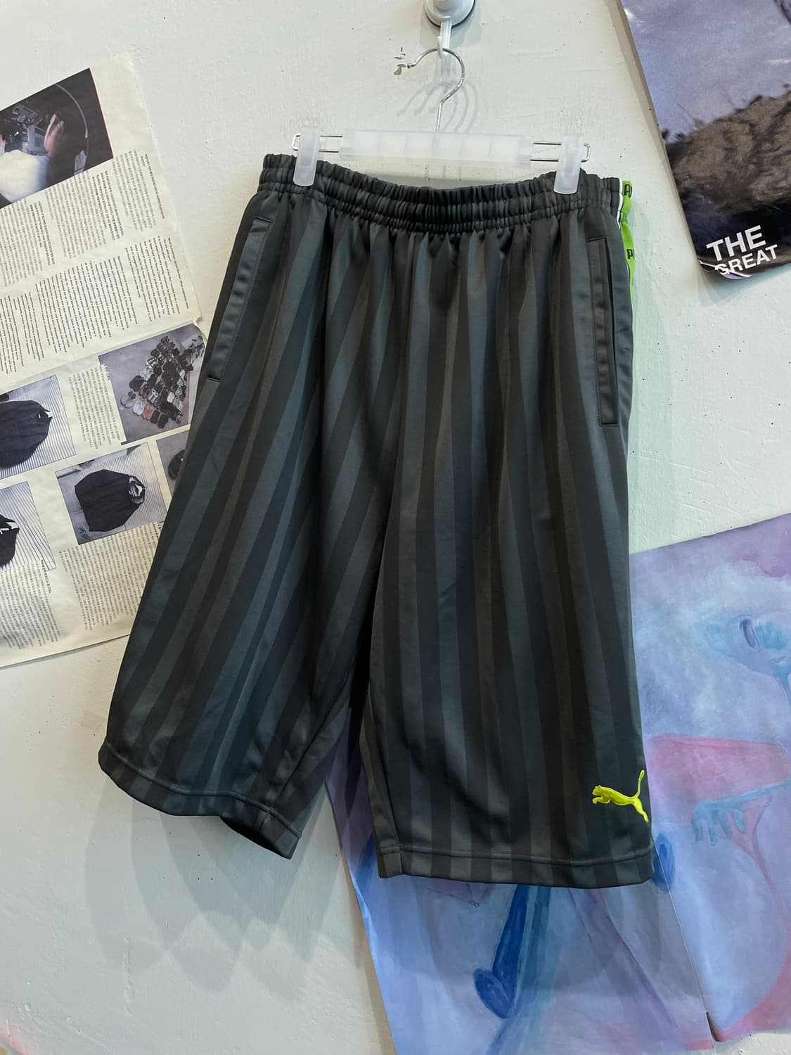 PUMA 퓨마 사이드로고 트랙 쇼츠 반바지  상품이미지2