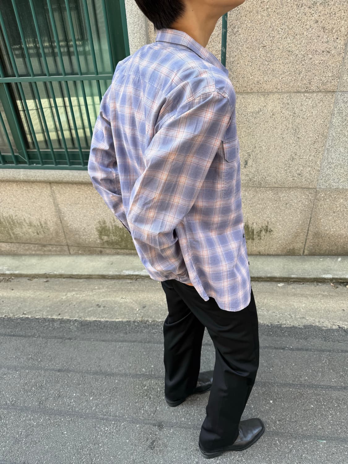 00s Armani Exchange double pocket shirt 상품이미지3