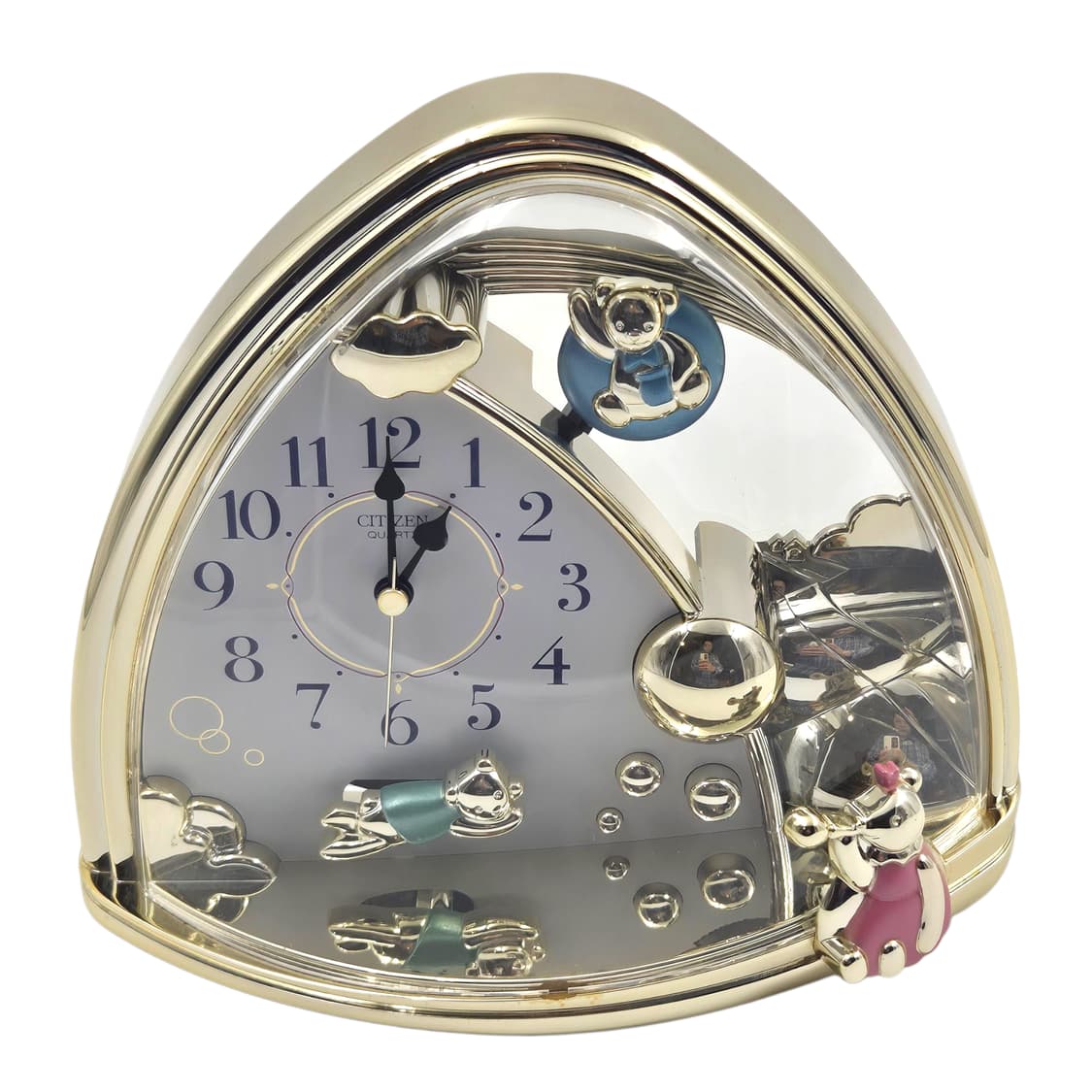 00s 시티즌 레트로 골드 돔 흔들 베어 시계 상품이미지1