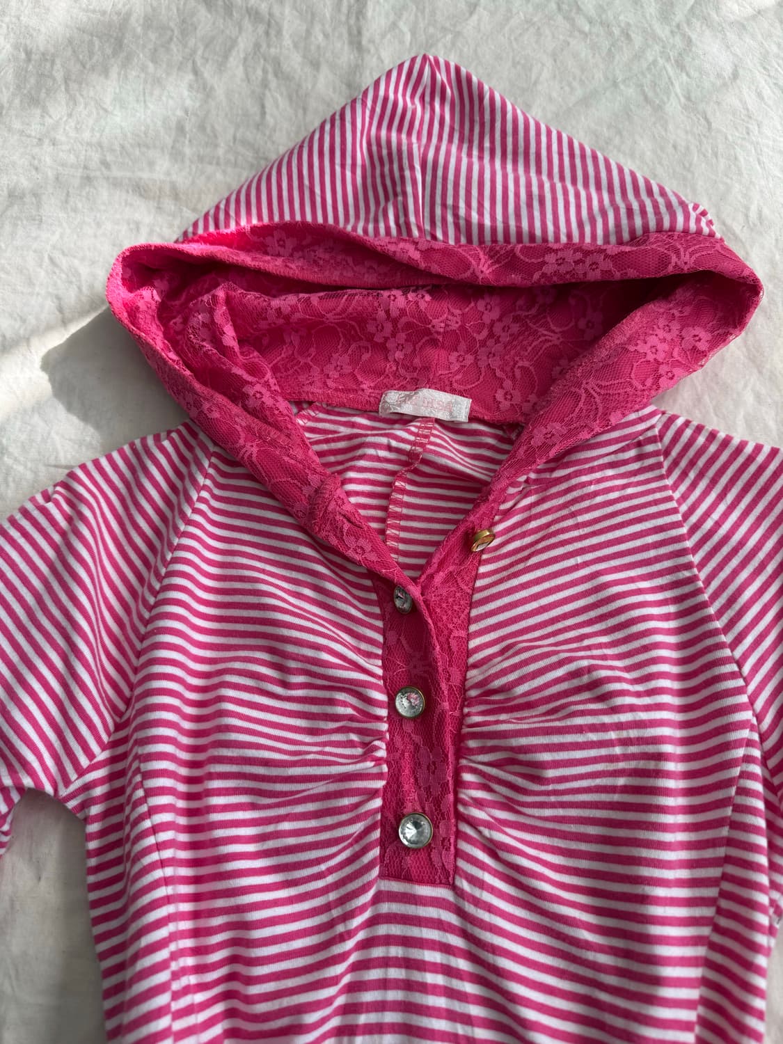 리즈리사 하이틴 갸루 y2k 딱붙 탑 상품이미지2