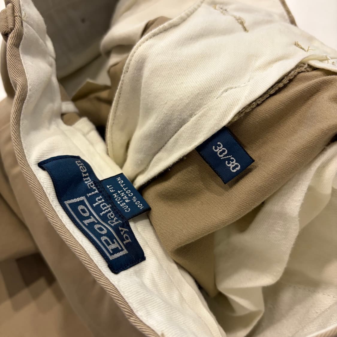 [30] 폴로 랄프로렌 치노 팬츠 면바지 베이지 D739 상품이미지8