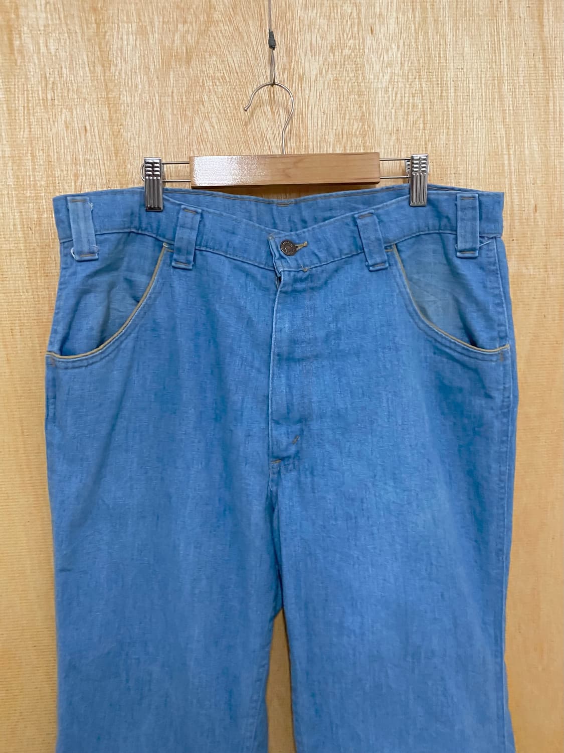 70's  LEVI'S bell bottom denim pants 벨보텀 상품이미지2