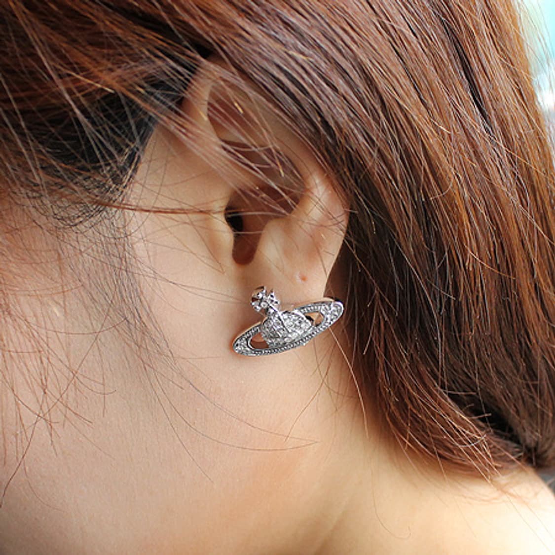 비비안웨스트우드 orb로고 귀걸이 상품이미지3