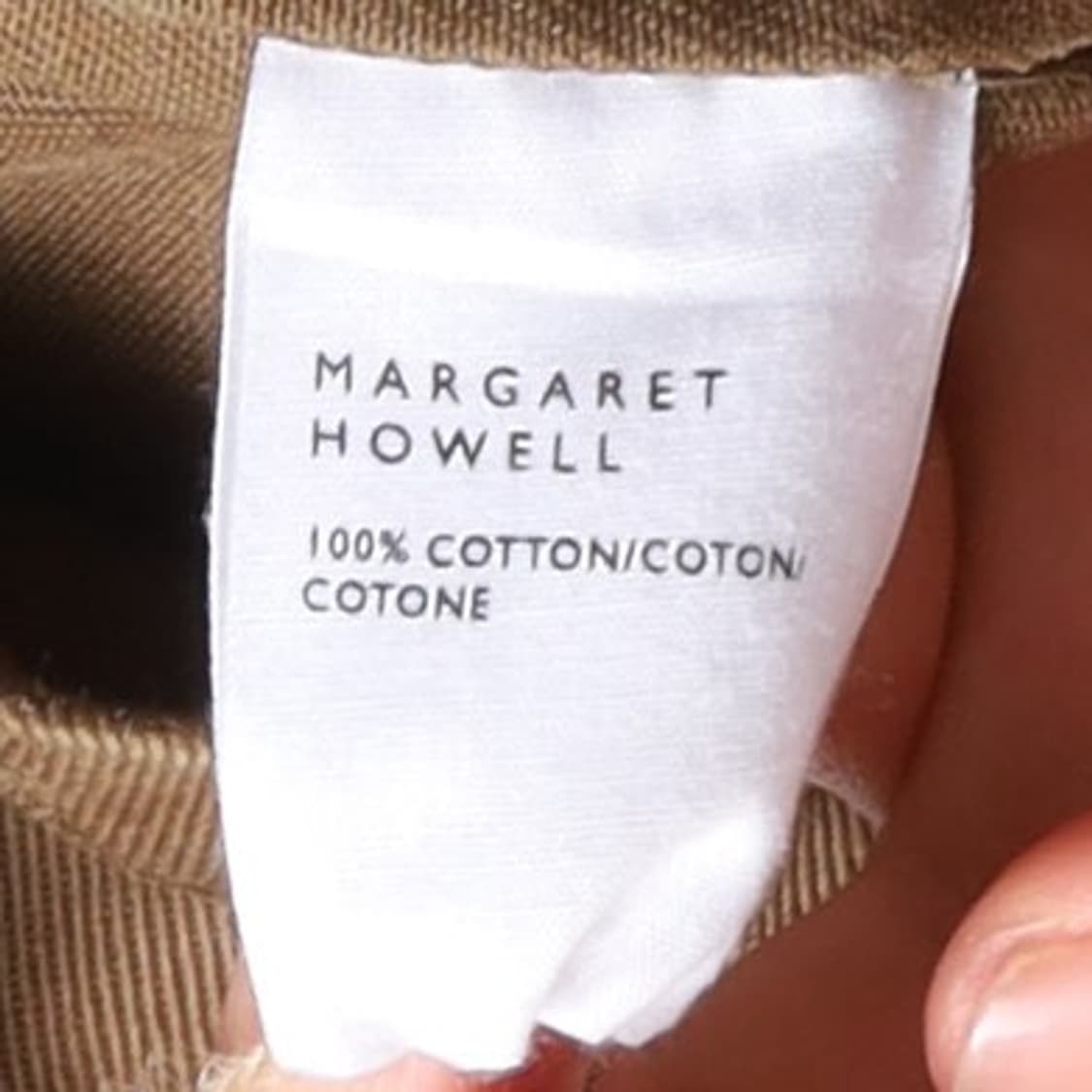 마가렛 호웰 Margaret Howell Logo Tote Bag 
 상품이미지4