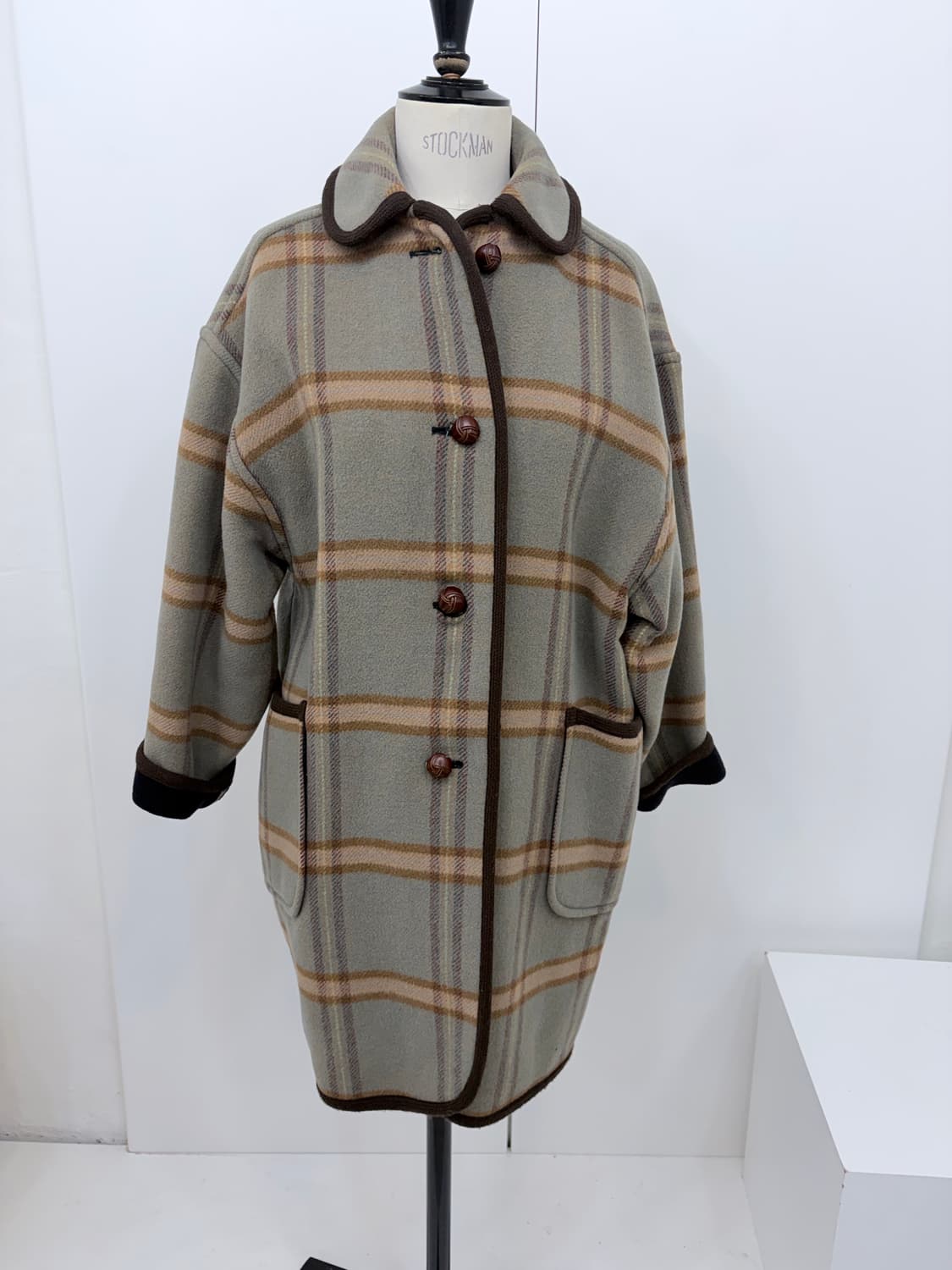 버버리 체크 코트  상품이미지7