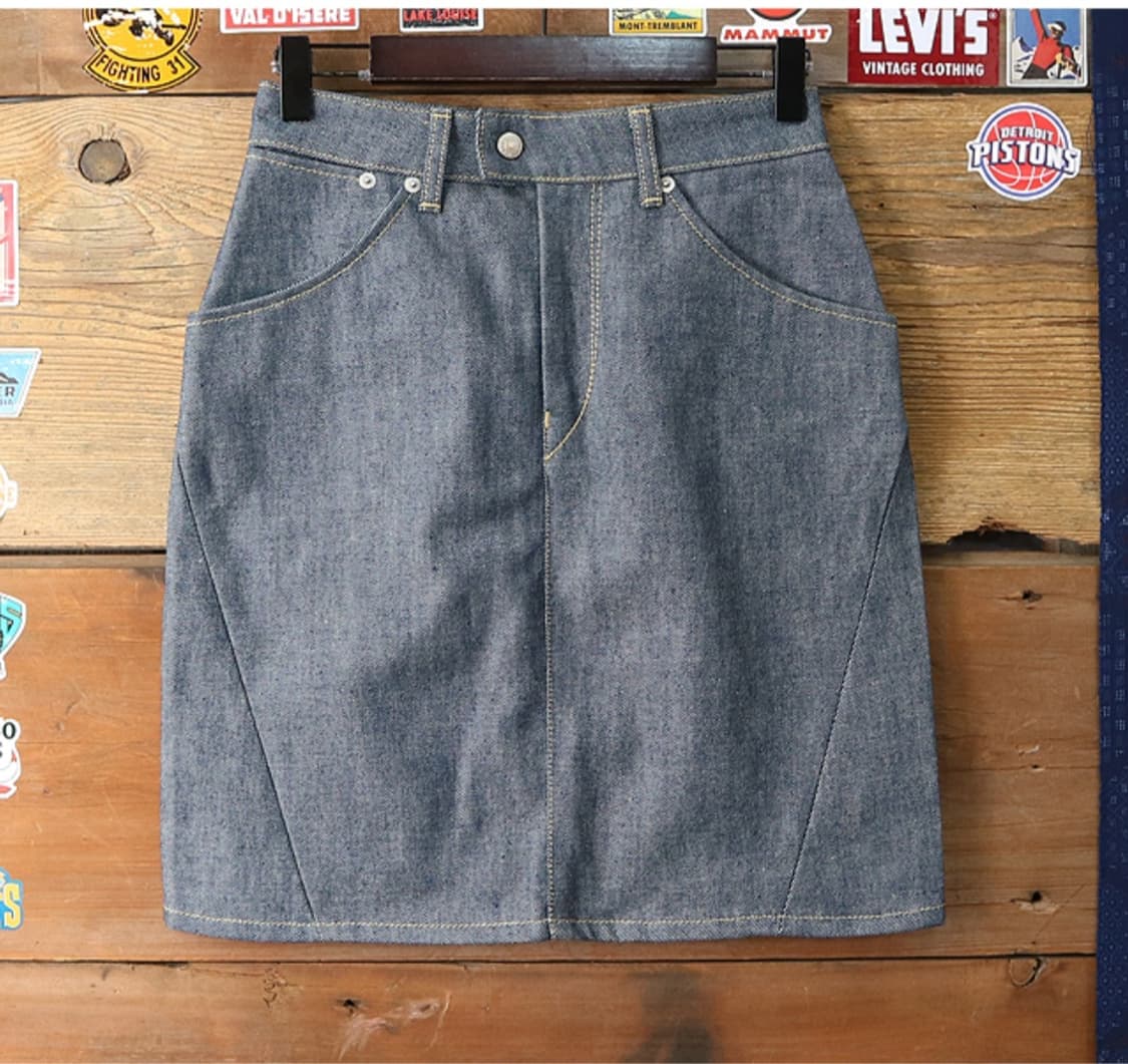 일본판 00S LEVIS 리바이스 엔지니어드 진 짧은 스커트
S 상품이미지1