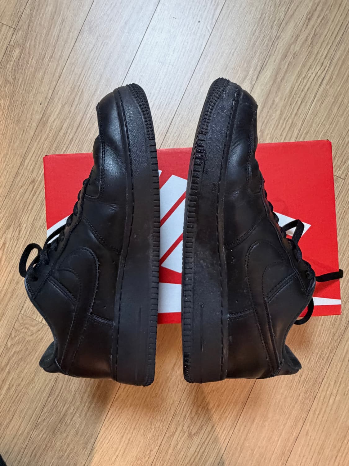 나이키 슈프림 에어포스 블랙 280 상품이미지3