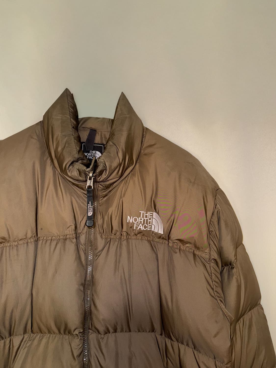 노스페이스 700 눕시 무광 브라운 패딩 B28 상품이미지3