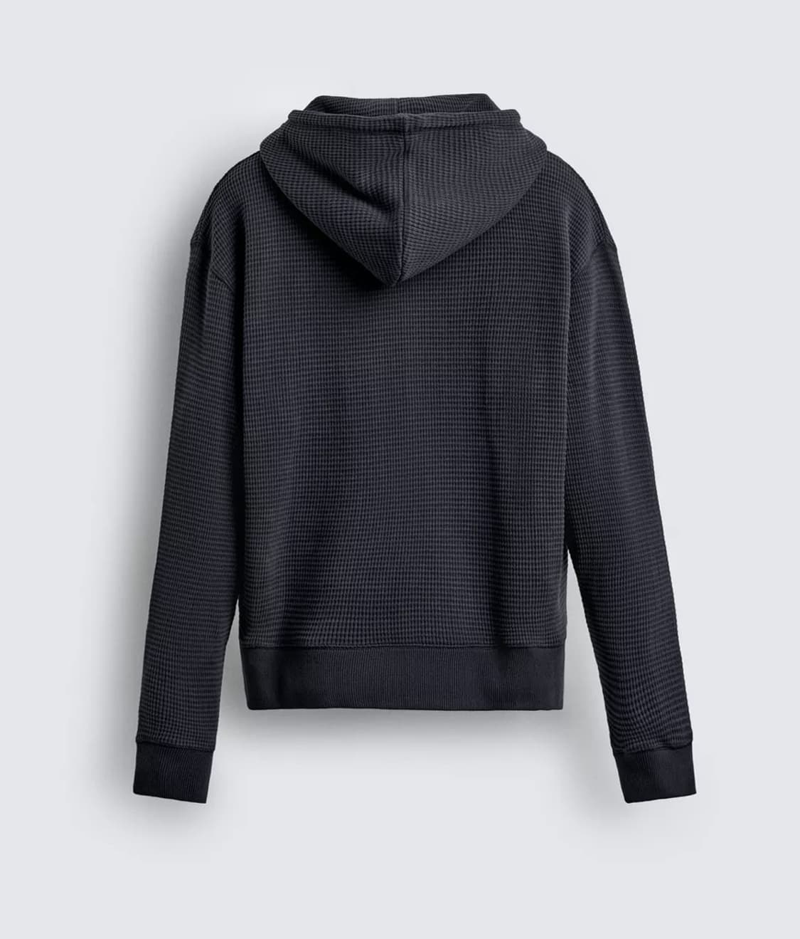 자라 와플 후드집업 상품이미지2