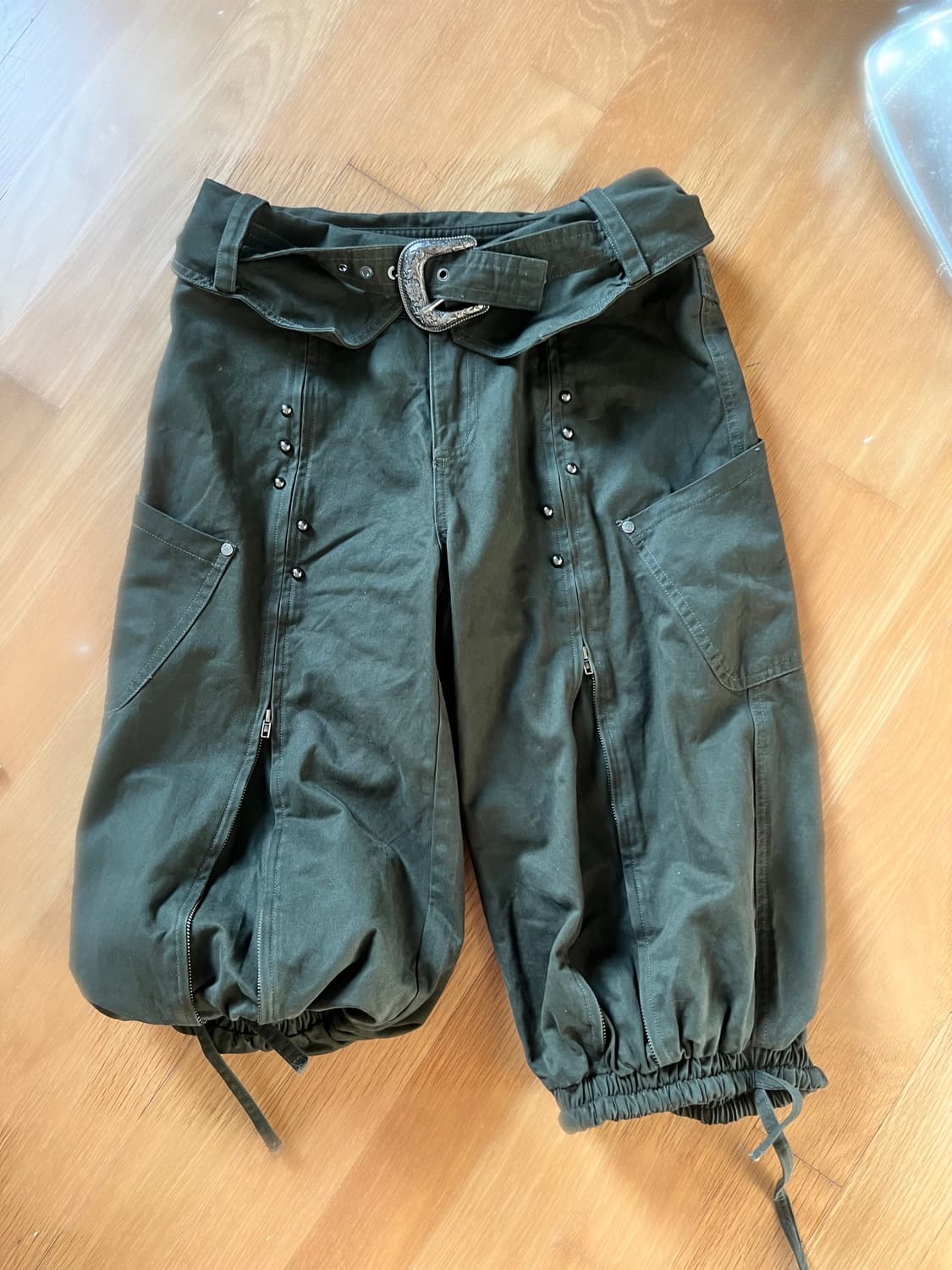 Testmechanism cotton washed half pants 상품이미지3