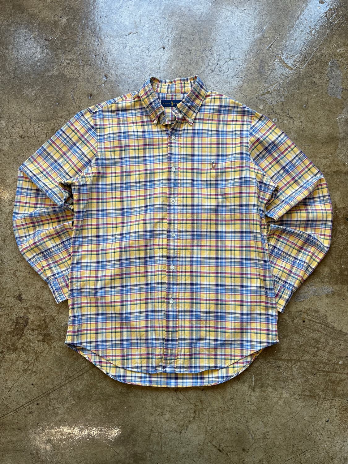 폴로 랄프로렌 체크 셔츠 상품이미지1