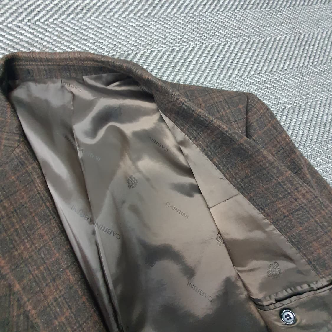 카브리니 울100 블레이저 자켓 남자105~110 상품이미지7