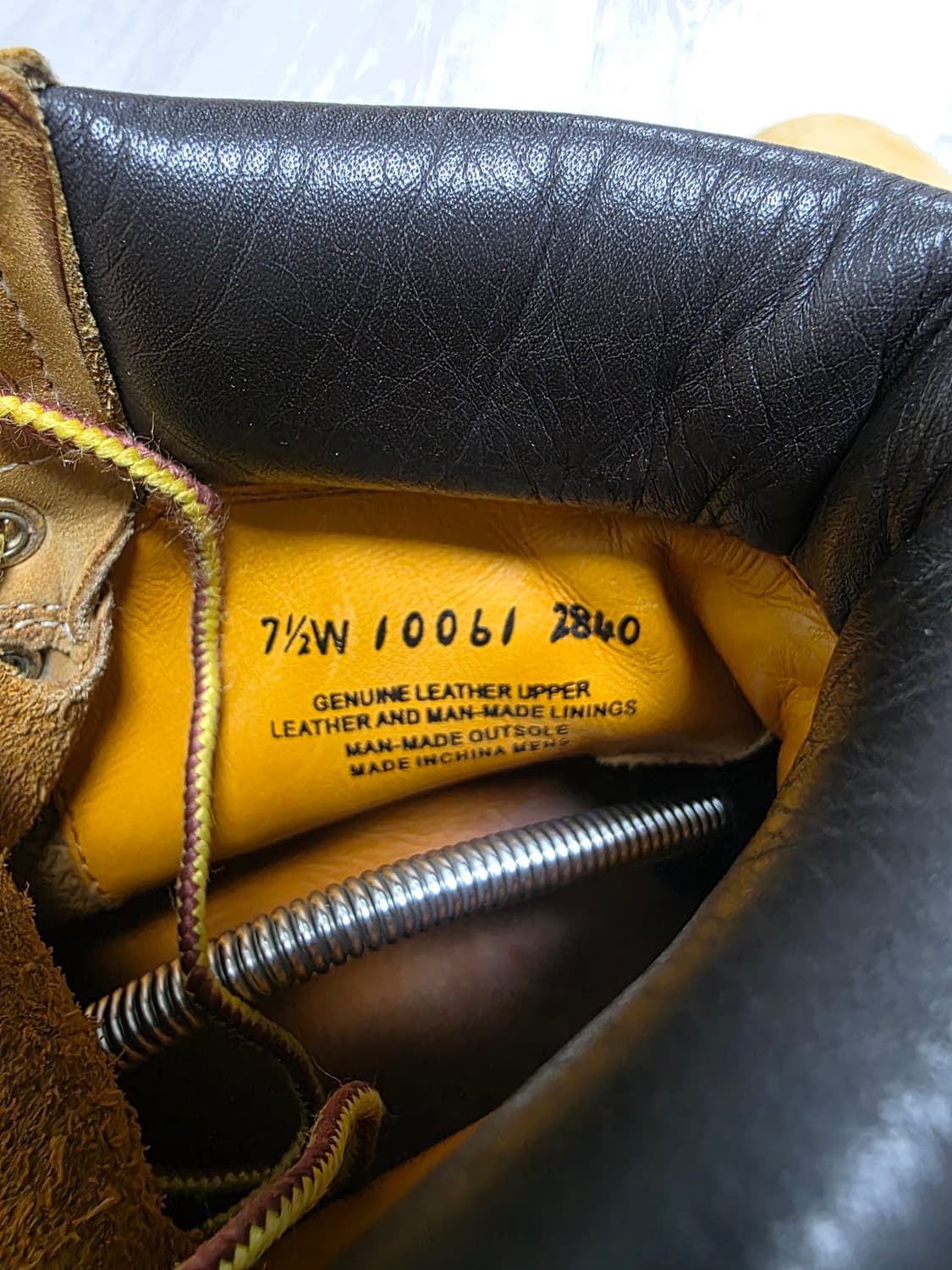 [255~260]팀버랜드 6인치 워터프루프 프리미엄부츠 상품이미지10